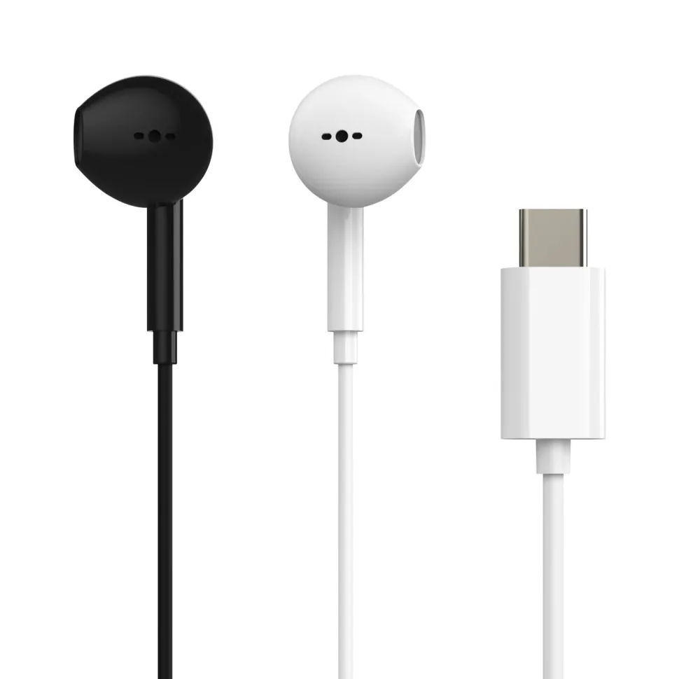 Nomadelic USB-C-hörlurar Solo 100 Vit