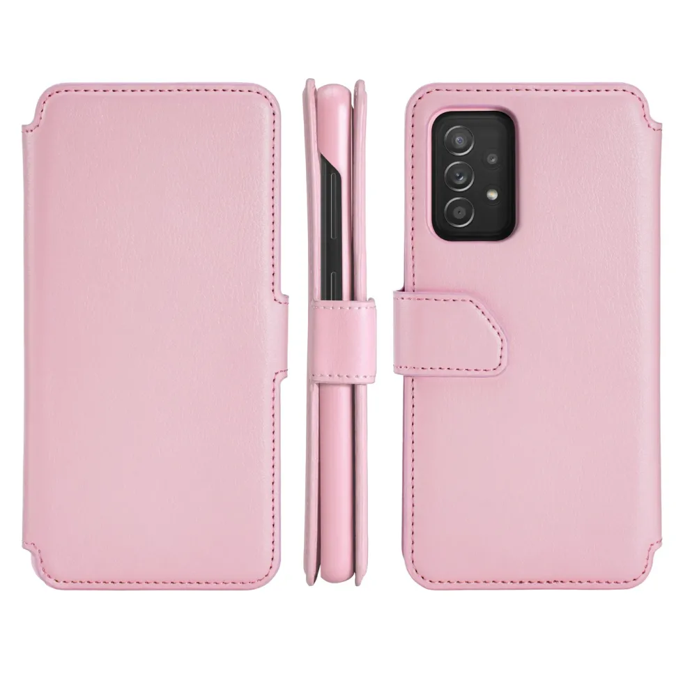 Nomadelic Wallet Case Solo 505 till Galaxy A52 5G Rosa