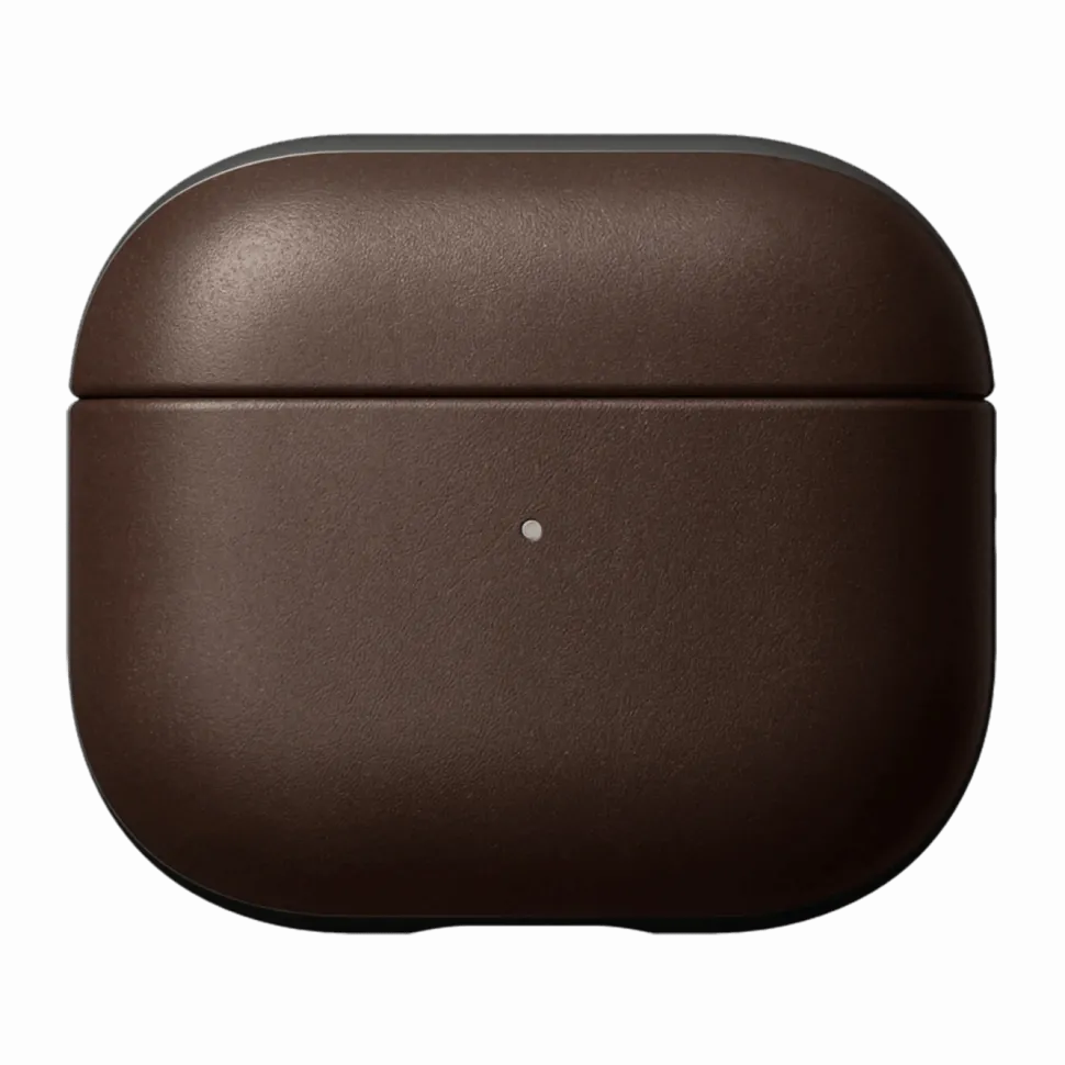 Nomad Modern Leather Case för AirPods Series 3 (2021) Brun
