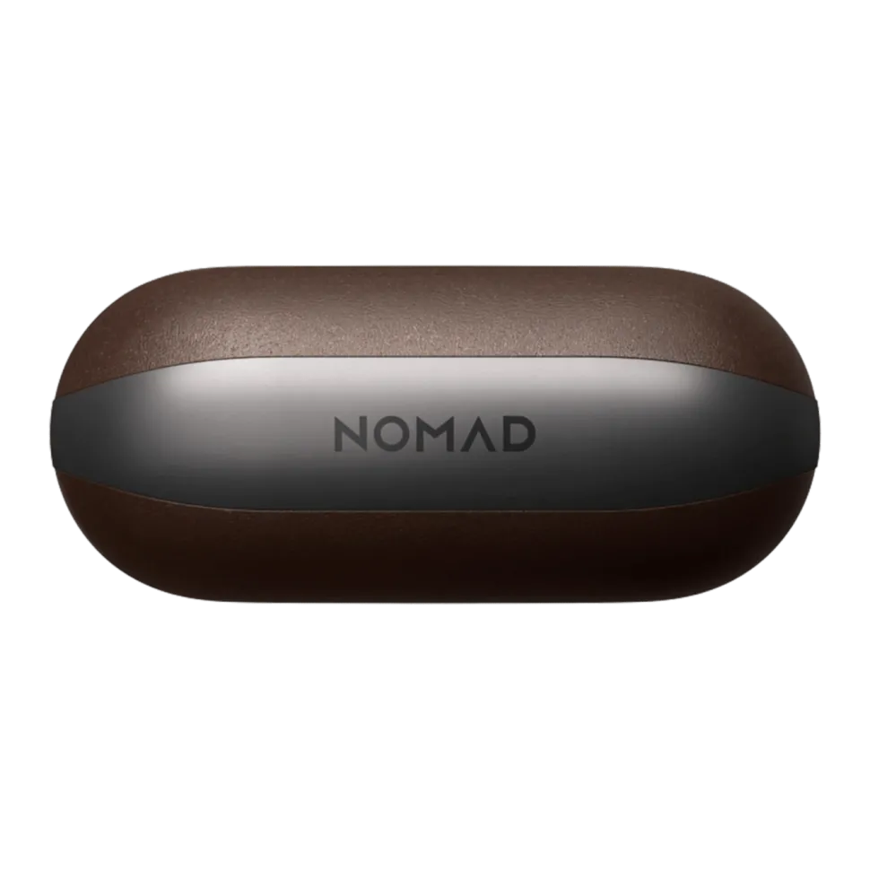 Nomad Modern Leather Case för AirPods Series 3 (2021) Brun