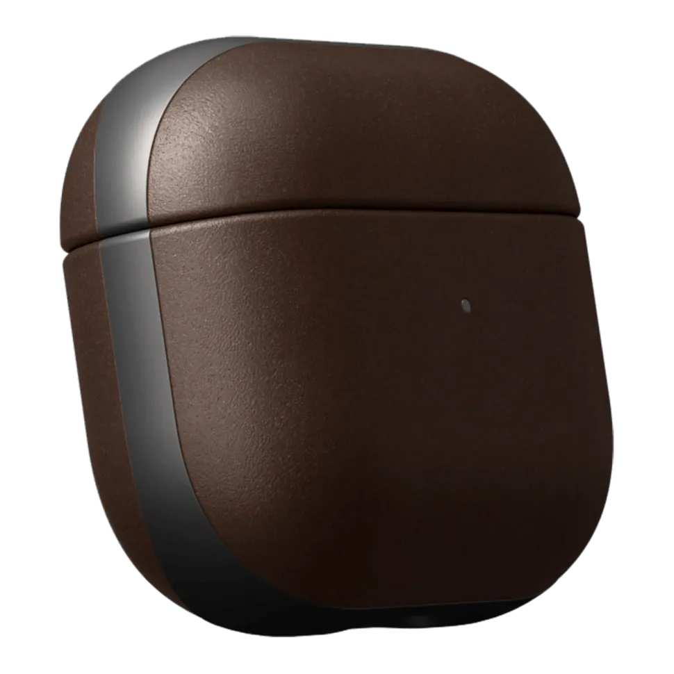 Nomad Modern Leather Case för AirPods Series 3 (2021) Brun