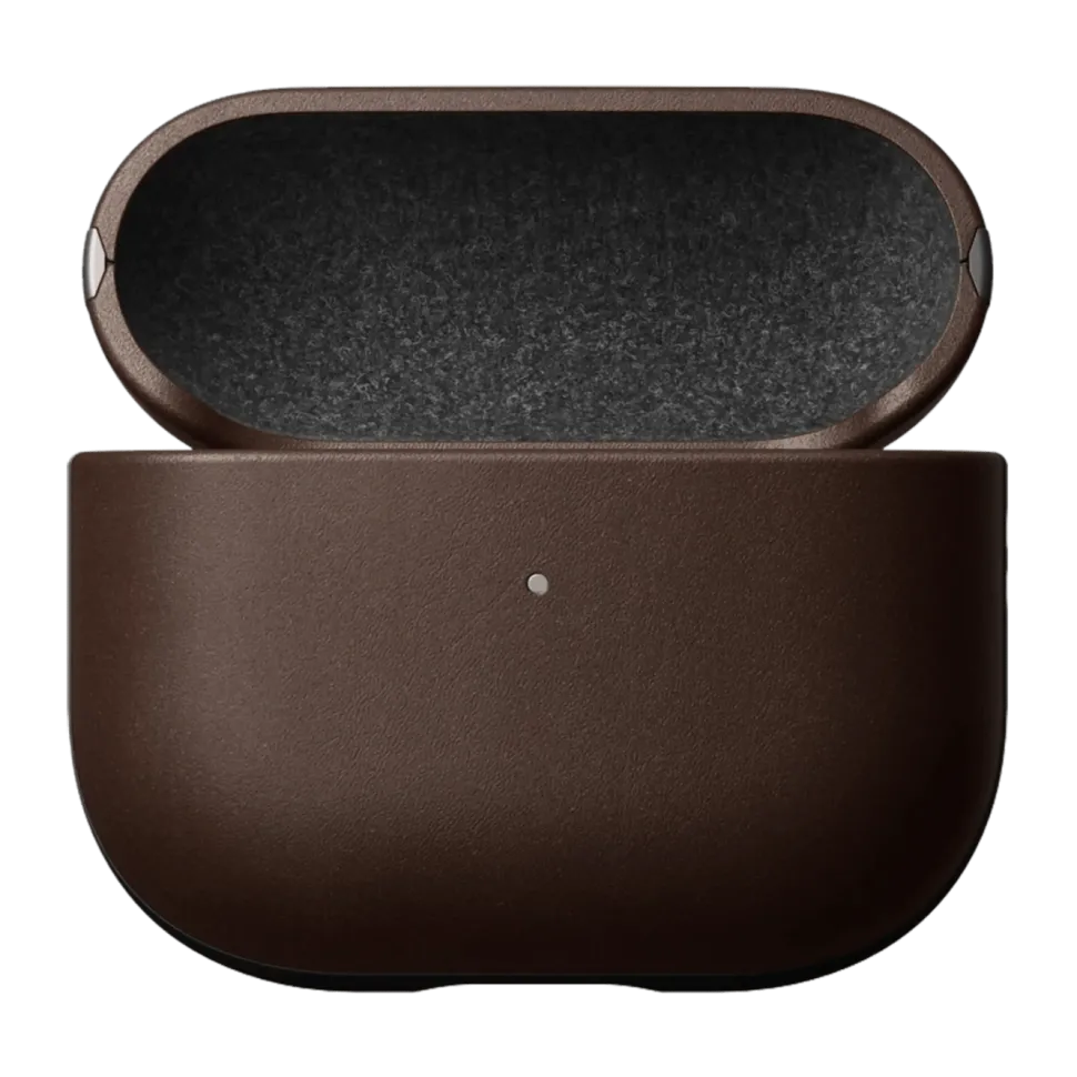 Nomad Modern Leather Case för AirPods Series 3 (2021) Brun