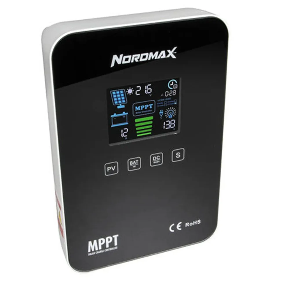 Nordmax MPPT Regulator med Bluetooth 40 A