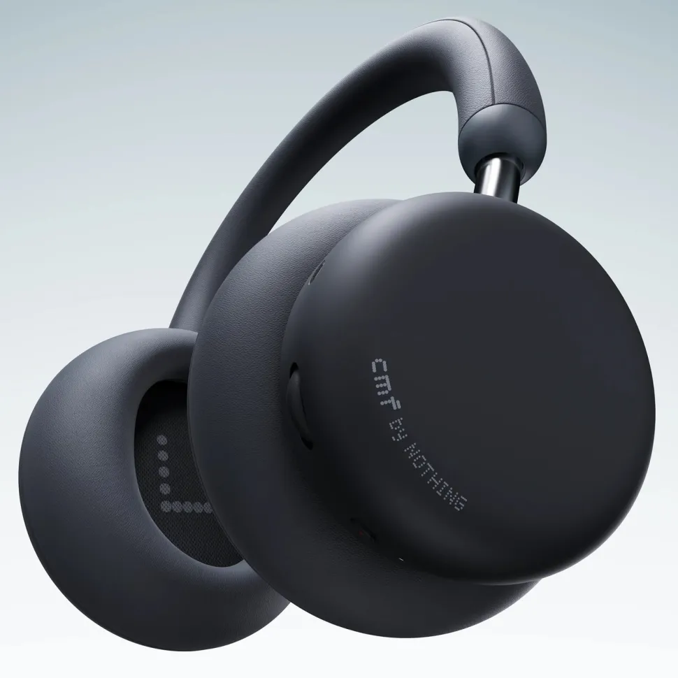 Nothing CMF Headphone Pro Hybrid ANC-hörlurar Mörkgrå