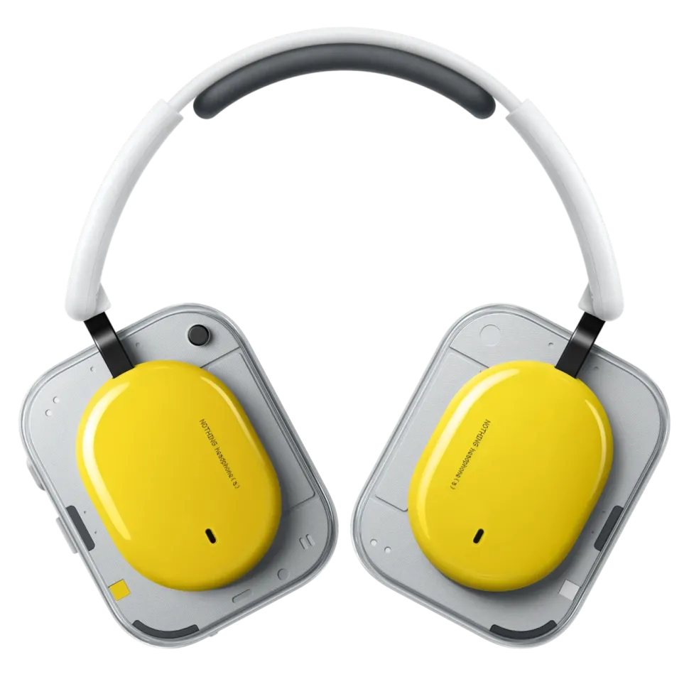 Nothing Headphone (a) trådlösa over-ear-hörlurar Gul