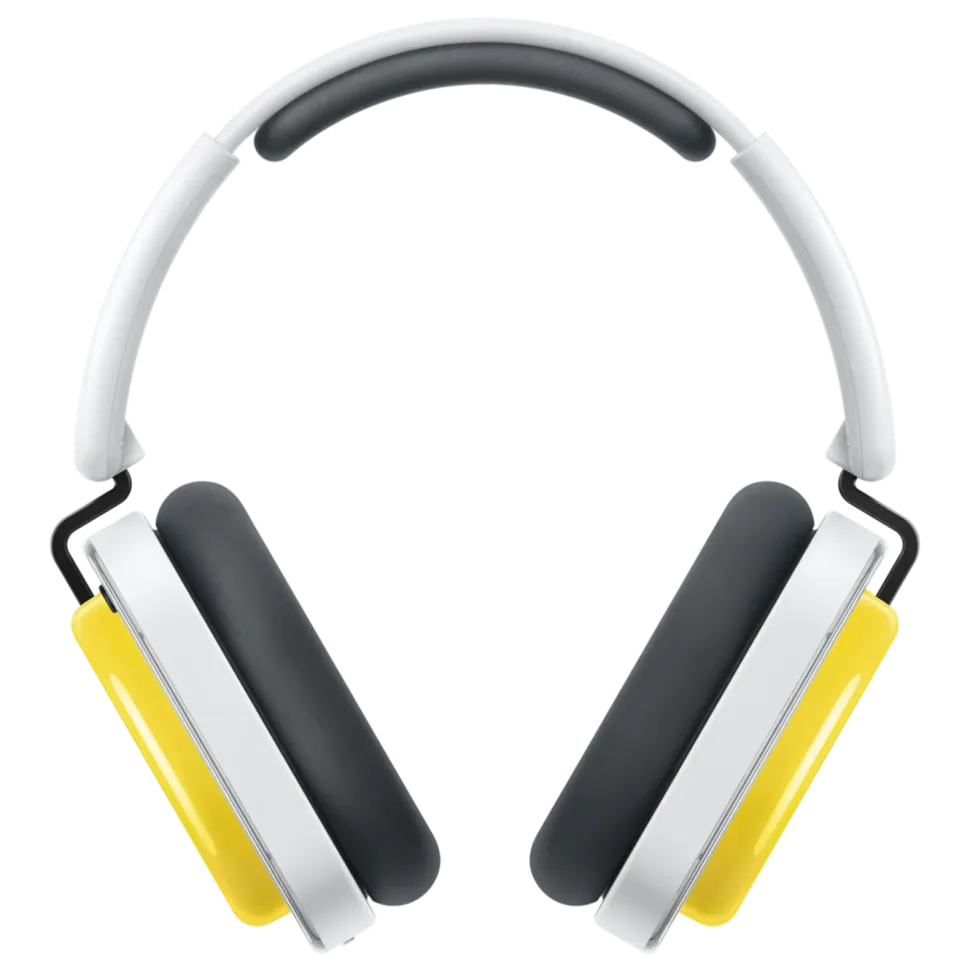 Nothing Headphone (a) trådlösa over-ear-hörlurar Gul