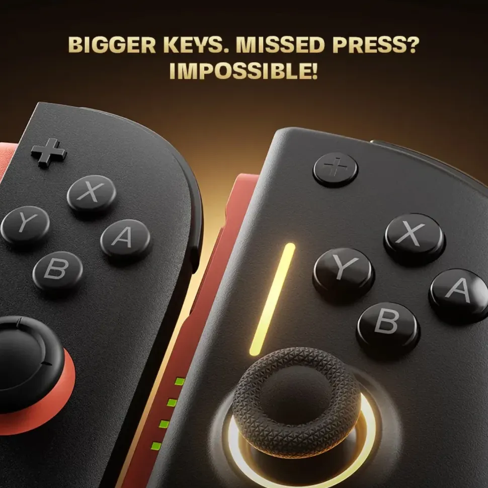 NYXI Hyperion 3 trådlös JoyPad för Nintendo Switch 2 Svart