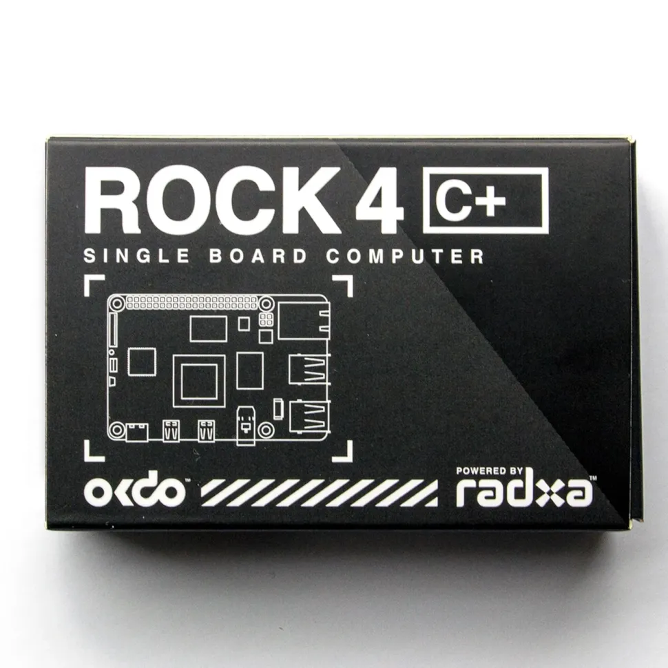 OKdo Radxa Rock 4C+ Enkortsdator med 4 GB RAM