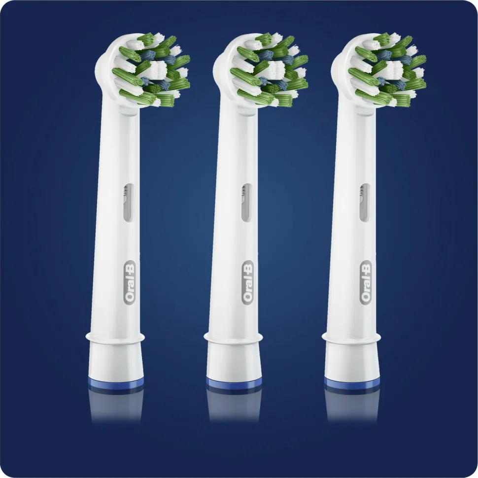 Oral-B Crossaction Tandborsthuvud 3-pack