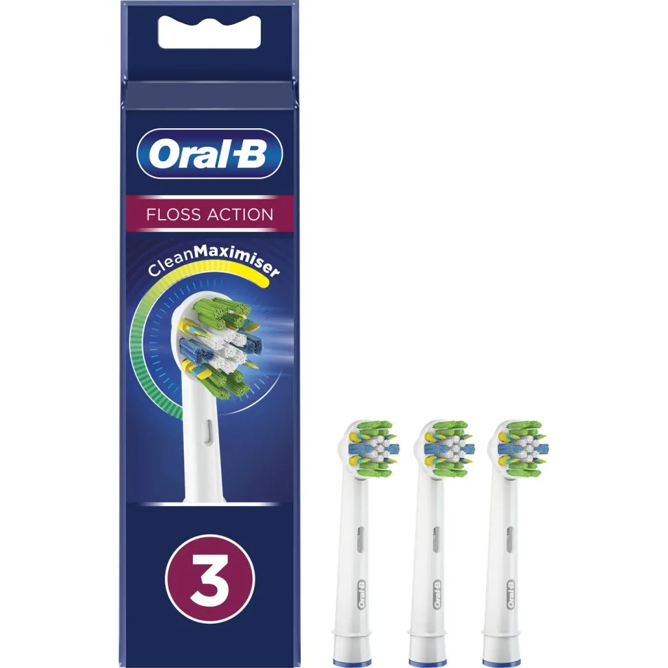 Oral-B Flossaction Tandborsthuvud 3-pack
