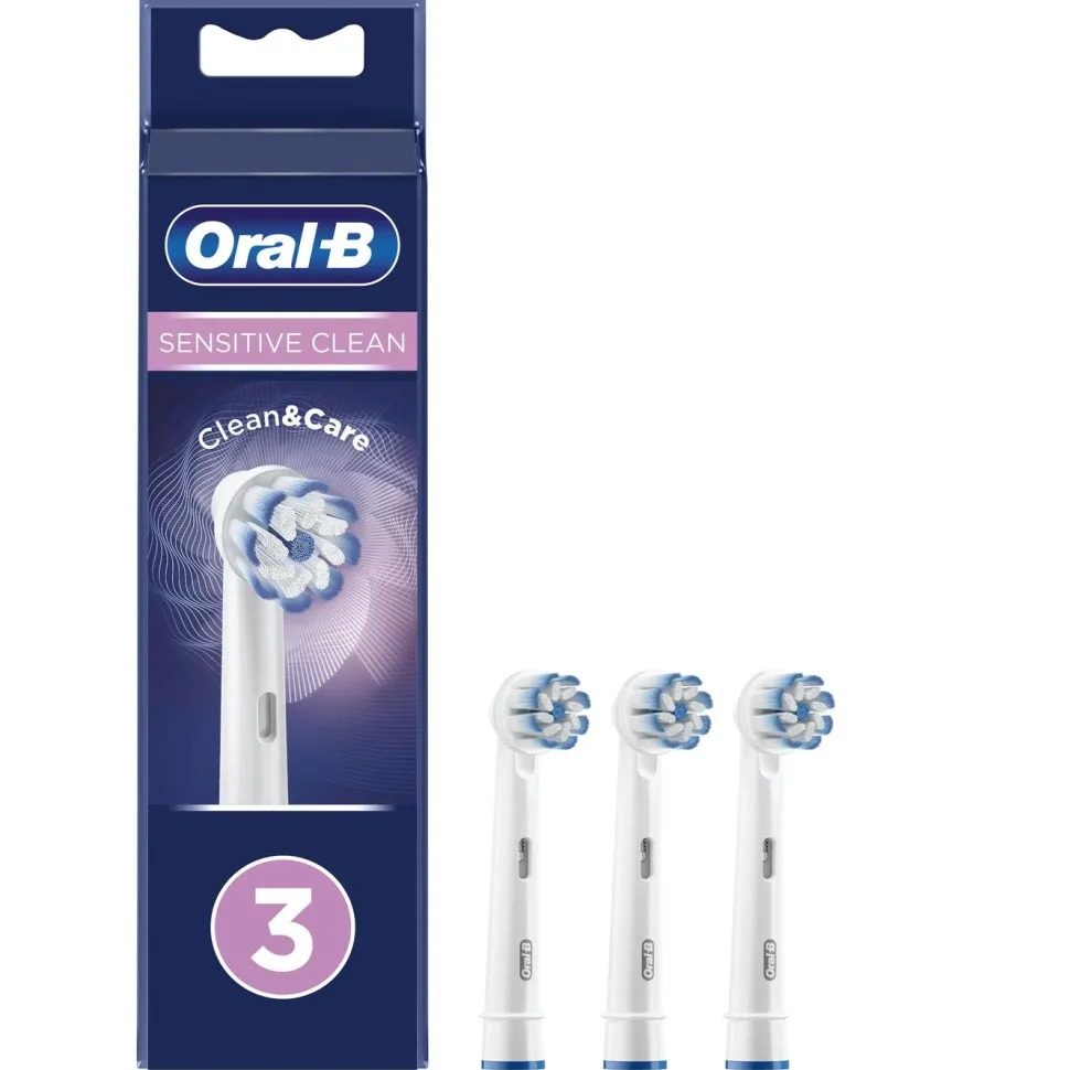 Oral-B Sensitive Clean & Care Tandborsthuvud 3-pack