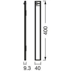 Osram Linear LED underskåpsbelysning med sensor 40 cm