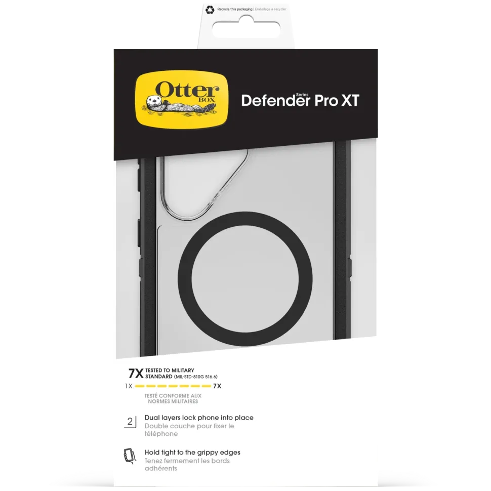 Otterbox Defender Pro XT Clear-skal till Galaxy S26 Ultra Dark Side