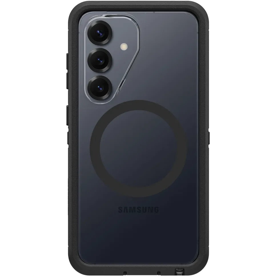 Otterbox Defender Pro XT Clear-skal till Galaxy S26 Dark Side
