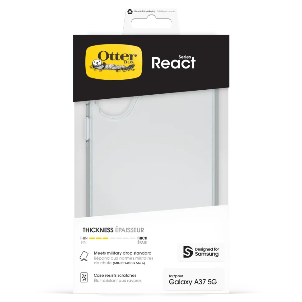 Otterbox React Fodral för Galaxy A37 5G Clear