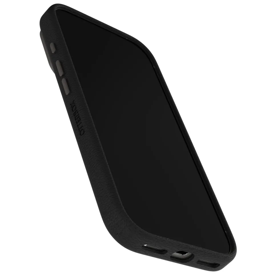 Otterbox Symmetry Cactus Leather Magsafe för iPhone 17 Pro Svart