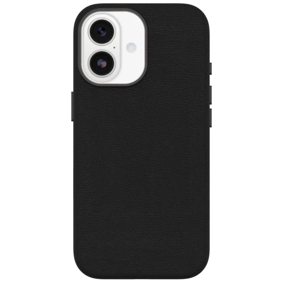 Otterbox Symmetry Cactus Leather Magsafe för iPhone 17 Svart