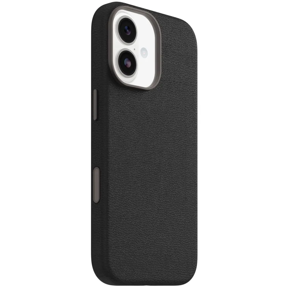 Otterbox Symmetry Cactus Leather Magsafe för iPhone 17 Svart