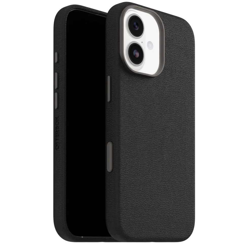Otterbox Symmetry Cactus Leather Magsafe för iPhone 17 Svart