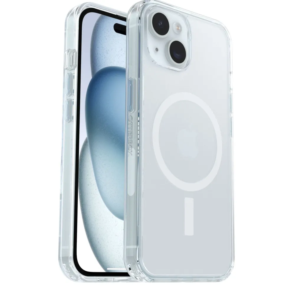 Otterbox Symmetry Magsafe för iPhone 13, 14, 15, 16e och 17e Klar