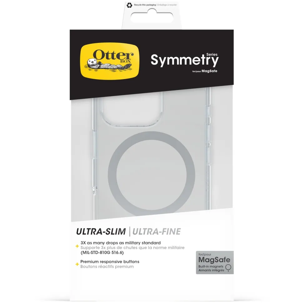 Otterbox Symmetry Magsafe för iPhone 16 Pro Klar