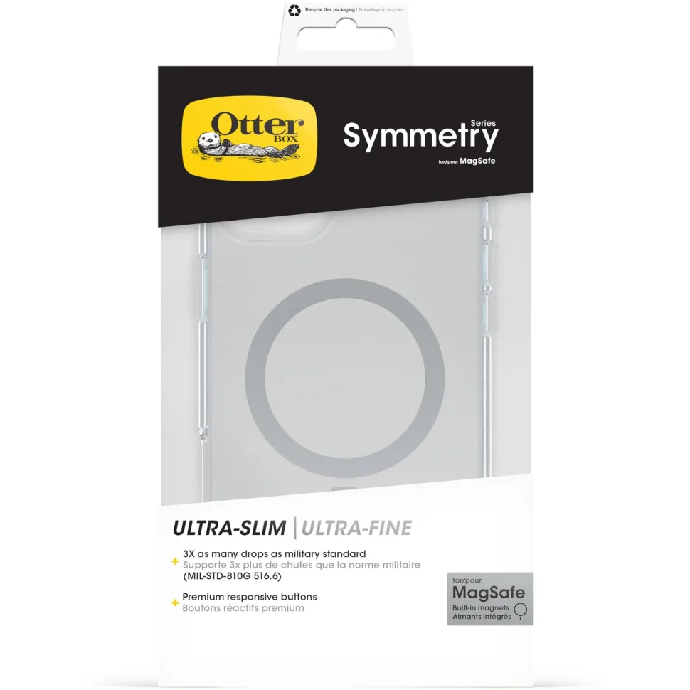 Otterbox Symmetry Magsafe för iPhone 16 Plus Klar