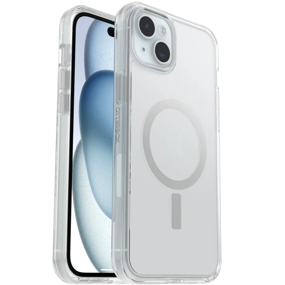 Otterbox Symmetry Magsafe för iPhone 14 Plus och 15 Plus Klar