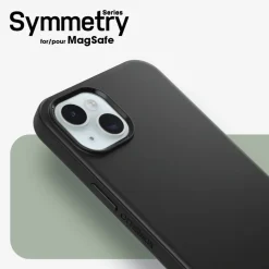 Otterbox Symmetry Magsafe för iPhone 13, 14, 15, 16e och 17e Svart