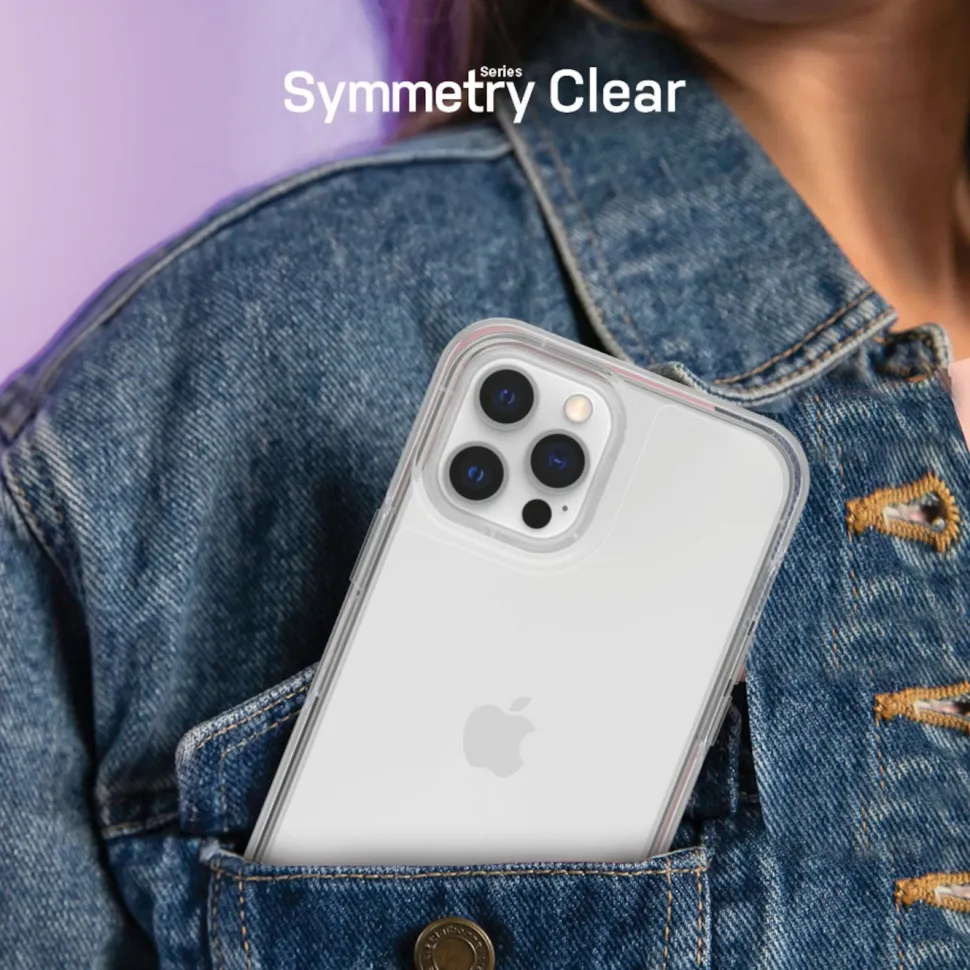 Otterbox Symmetry Tåligt skal för iPhone 12 och 12 Pro Klar