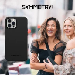 Otterbox Symmetry Tåligt skal för iPhone 12 och 12 Pro Svart