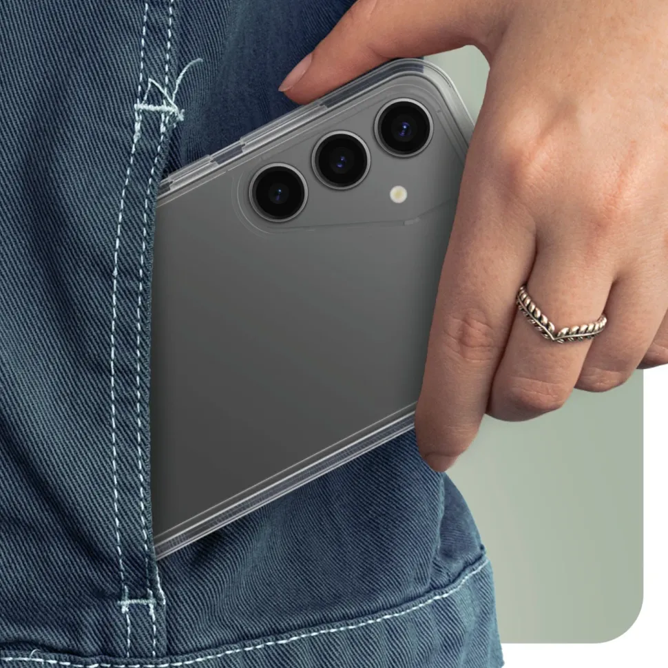Otterbox Symmetry Tåligt skal för Galaxy S24 Plus Clear