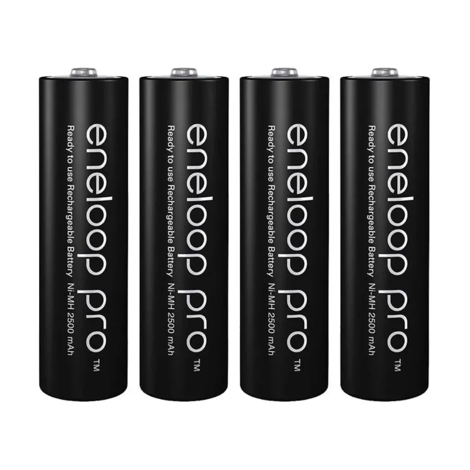 Panasonic Eneloop Pro Laddningsbara AA-batterier 2500 mAh 4-pack