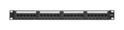 19”-patchpanel UTP Cat. 6 24 portar
