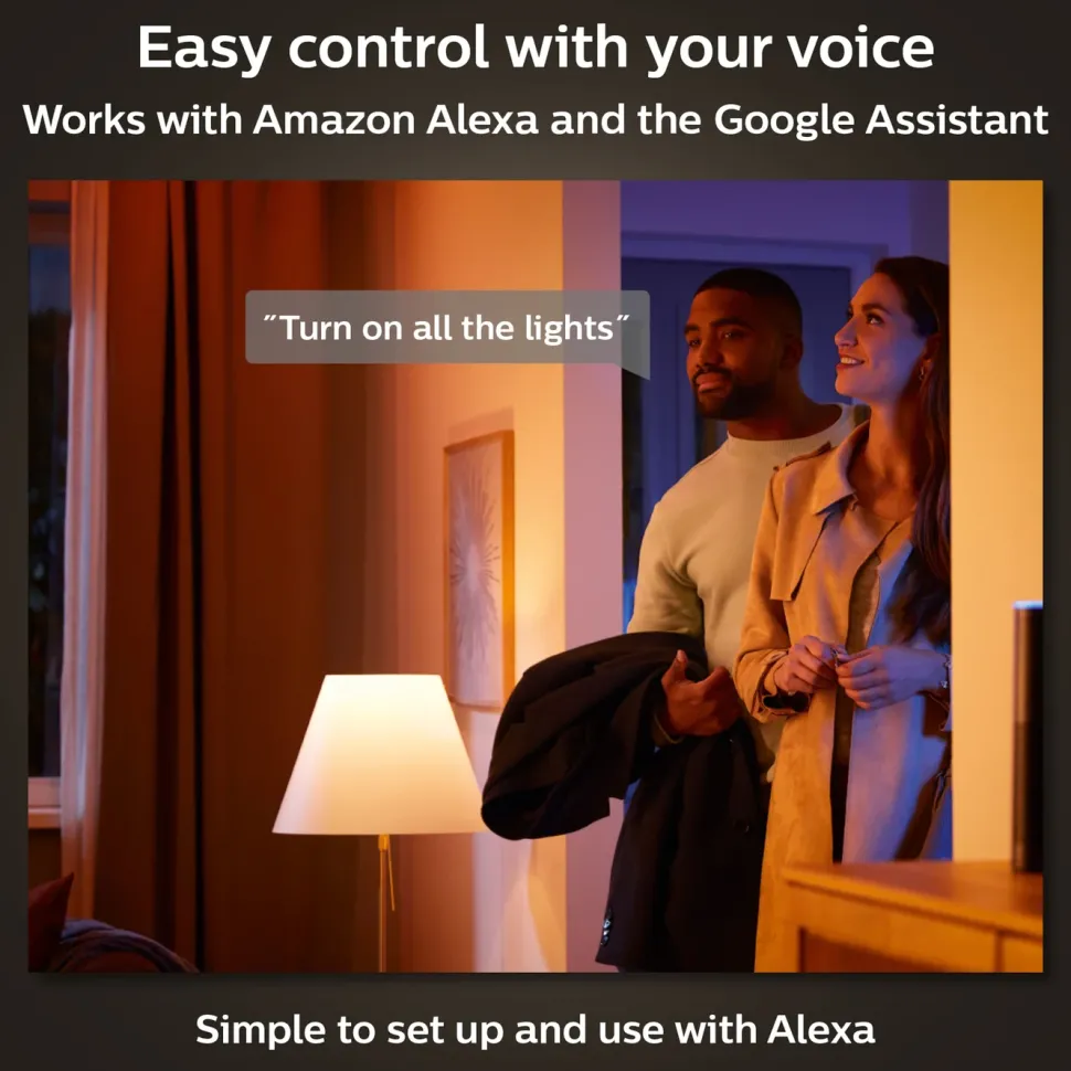 Philips Hue Color Ambiance Smart LED-lampa E27 1600 lm