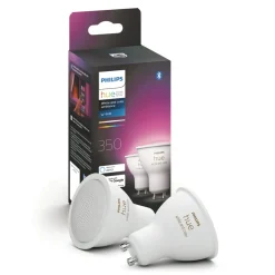 Philips Hue Color Ambiance Smart LED-lampa GU10 350 lm 2-pack