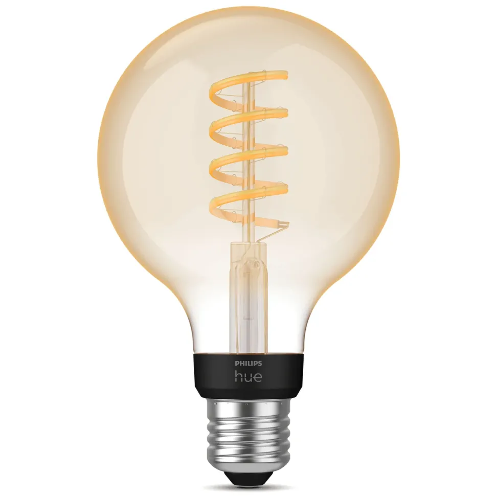 Philips Hue Filament G93 E27 Smart LED-lampa 550 lm