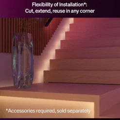 Philips Hue Flux LED-list – Smart RGBW belysning för inomhus 10 m