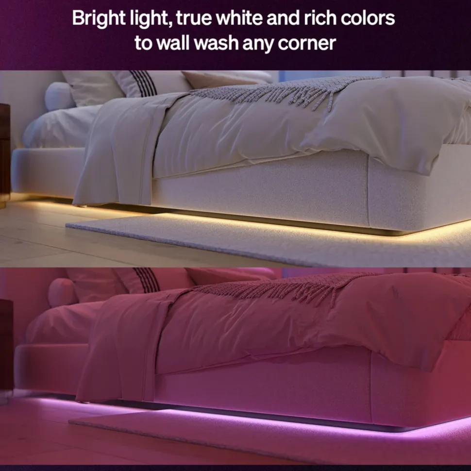 Philips Hue Flux LED-list – Smart RGBW belysning för inomhus 3 m