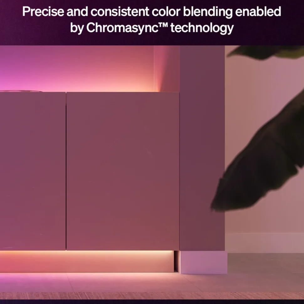 Philips Hue Flux LED-list – Smart RGBW belysning för inomhus 3 m