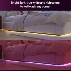Philips Hue Flux LED-list – Smart RGBW belysning för inomhus 4 m