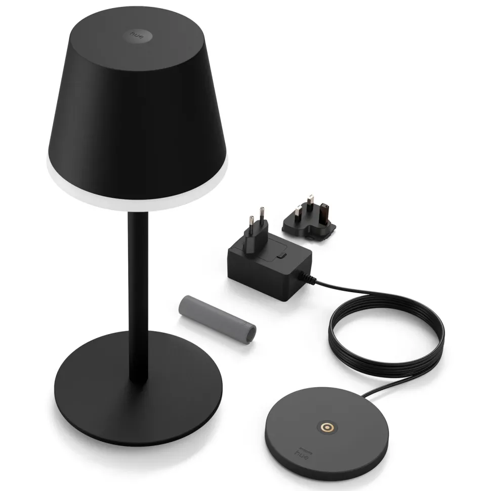 Philips Hue Hue Go Portabel bordslampa 530 lm Svart