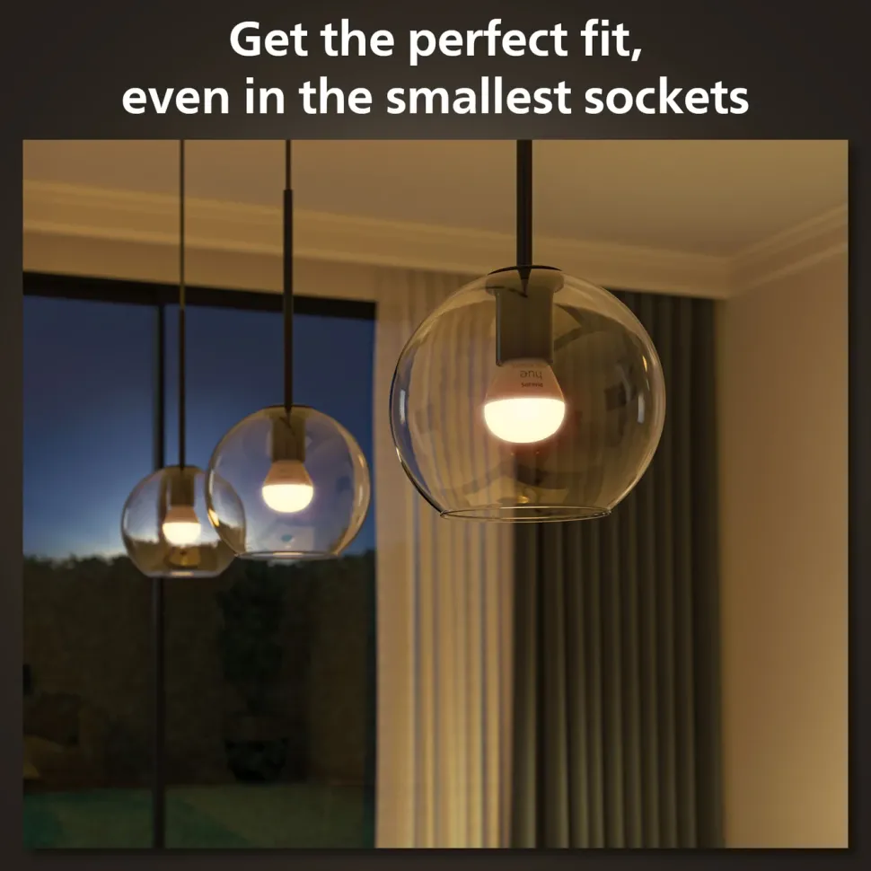 Philips Hue Luster Klotlampa White and Color Ambiance E14 470 lm