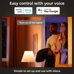 Philips Hue Luster Klotlampa White and Color Ambiance E14 470 lm 2-pack