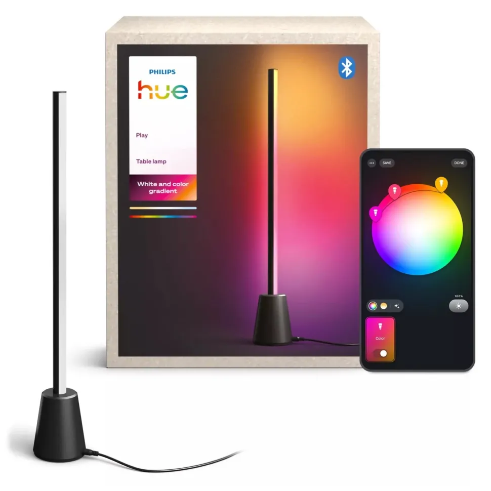 Philips Hue Play bordslampa svart