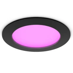 Philips Hue Slim infälld belysning Ø170 mm Svart