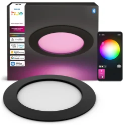 Philips Hue Slim infälld spotlight 170 mm 1-pack Svart