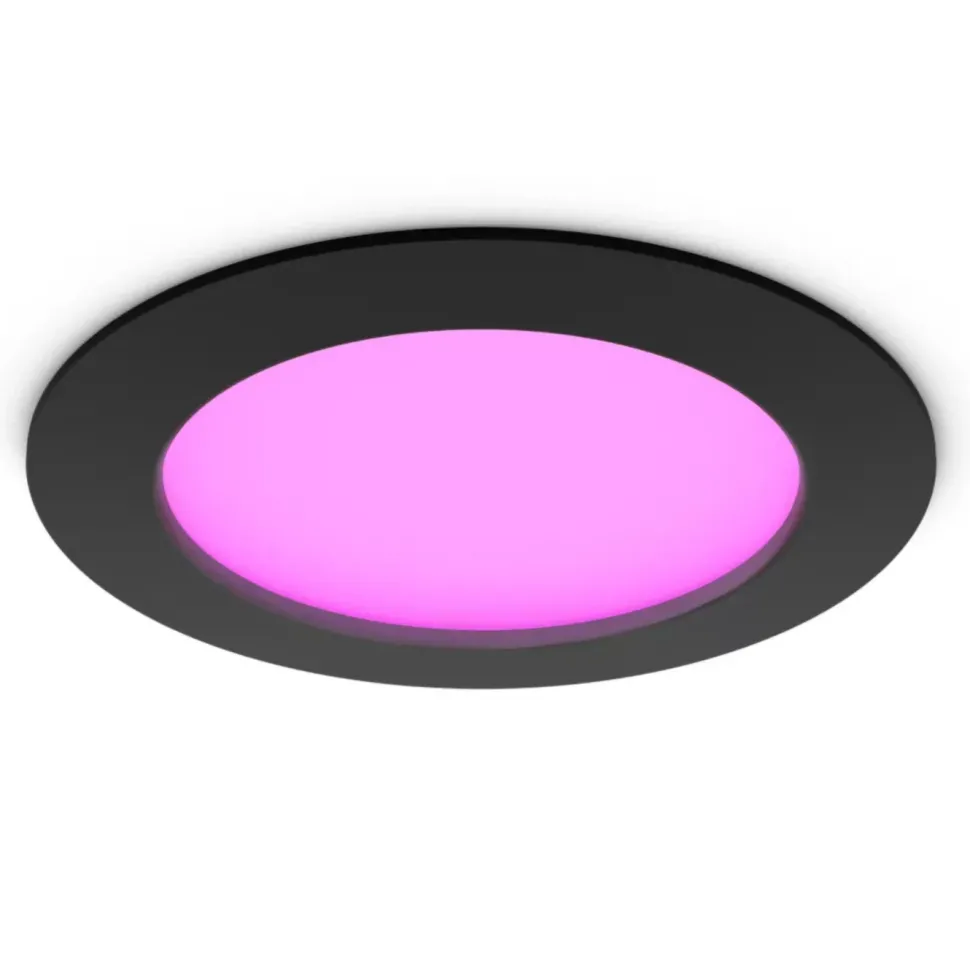 Philips Hue Slim infälld spotlight 170 mm 1-pack Svart