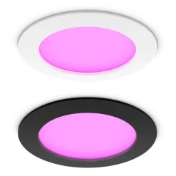 Philips Hue Slim infälld spotlight 170 mm 1-pack Svart