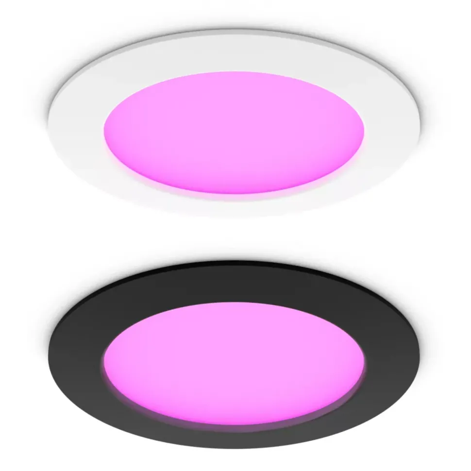 Philips Hue Slim infälld spotlight 170 mm 1-pack Svart