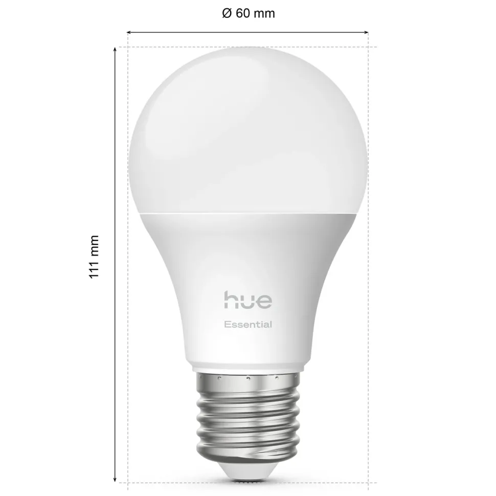Philips Hue Startpaket Essential: 3x White & Color E27 + Bridge